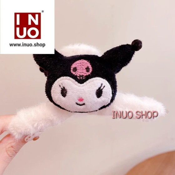 Pinza para cabello de felpa con dibujos animados